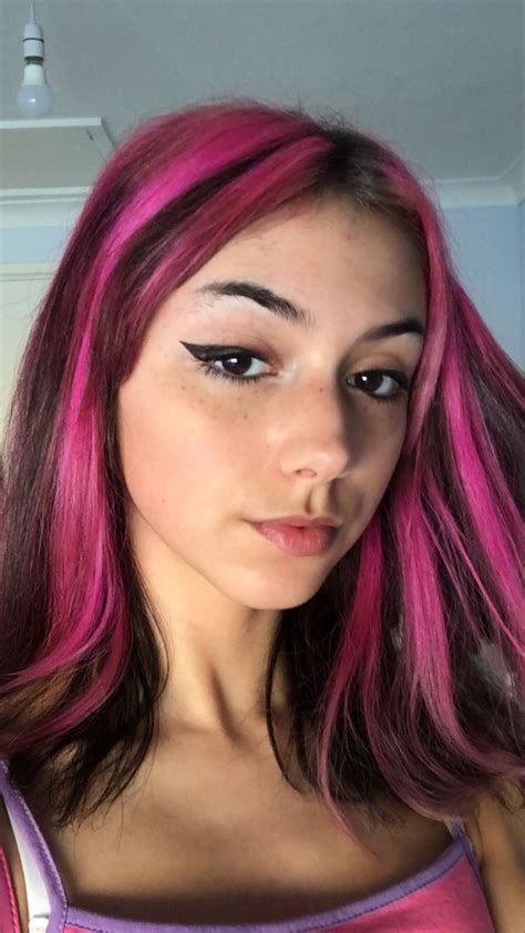 In the foil method, you will need to separate some layers. draculaura hair🖤💗 | Hair color streaks, Aesthetic hair ...