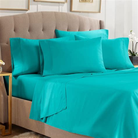 Empyrean Full Sheets Set 110 Gsm 6 Piece Bed Sheets For