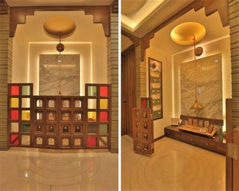 Prominence interior designer in india. 10+ Pooja Room Door Designs That Beautify Your Mandir ...