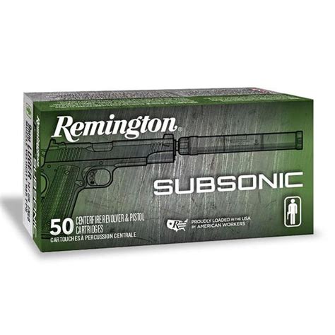 Remington Subsonic Ammunition Corlane Sporting Goods Ltd