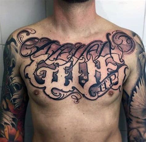 Star typeface tattoo font is classic with 8 creative styles great for modern designs, but also retro with regular and grunge options to choose from. Tattoo Fonts Ideas for Men - Ideas and Designs for Guys