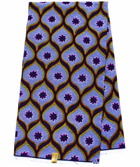 Authentic Vlisco Wax Block 6 Yards Hw31 African Pattern Fabric African Print Fabric Ankara