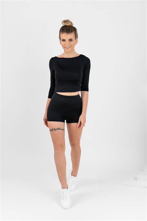 High Waisted Hot Pants 80 Polyamide 20 Spandex For Ultimate Comfort