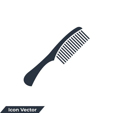 Comb Icon Logo Vector Illustration Comb Symbol Template For Graphic