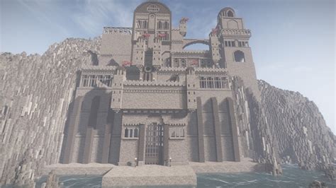 Minecraft Evil Castle Schematic