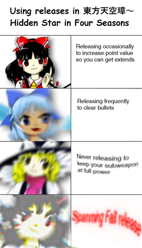 Oc Strategies For Successfully Using Releases In Hsifs Touhou