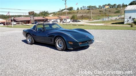 1981 Dark Blue Metallic Corvette Blue Int 54k Miles Nice Original