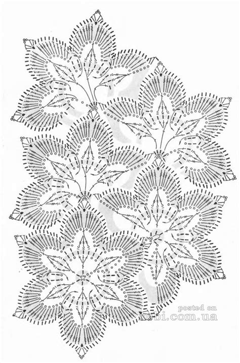 Ergahandmade Crochet Lace Diagram