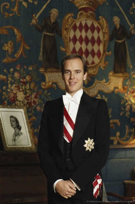 A Young Prince Albert Prince Albert Of Monaco Princess Charlene