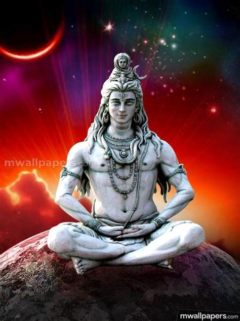 Lord Shiva Giant Meditating Statue Wallpaper Lord Shiva Shiva Shiva