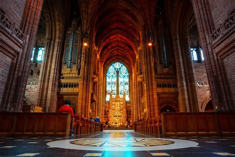 Liverpool Cathedral See Some Of The Highest Gothic Arches In The