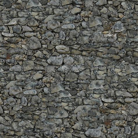 Damaged Wall Stone Texture Seamless 08694