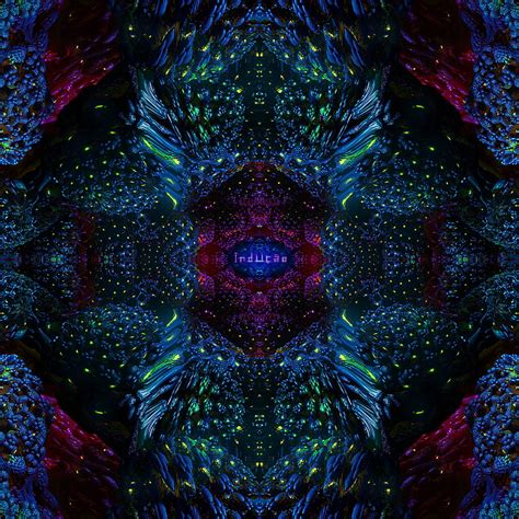 Psychedelic Night Mg 3d Dmt Fluor Fractals Inducao Uv Hd Phone