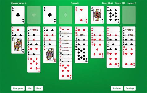 The goal is to move all cards to the four foundations on the upper right. Freecell Solitaire: Play Free Online Solitaire Card Games