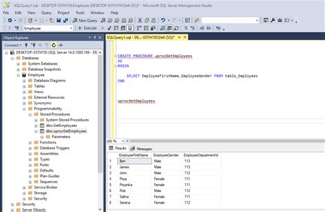 Stored Procedure In Sql Stored Procedure In Sql Server You Will