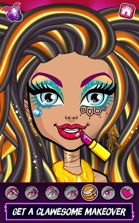 Monster High Beauty Shop Fangtastic Fashion Game Android Apps On