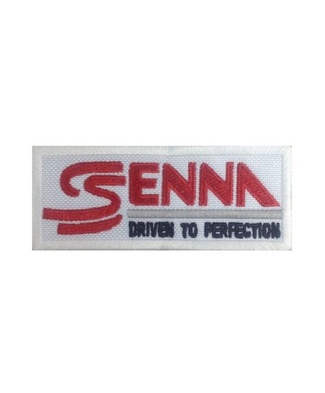 1254 Embroidered Badge Patch Sew On 100mmx40mm Senna Driven To