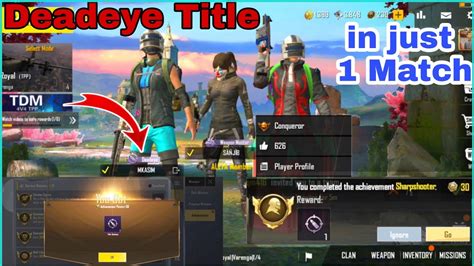 Getting ranks is a valiant goal, but you can't forget about your look. HOW TO GET DEADEYE IN PUBG LITE ll In One Match ll Asim YT ...