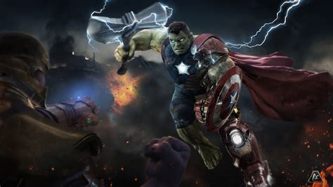 Hulk Avengers Endgame Artwork Hd Superheroes 4k Wallpapers Images
