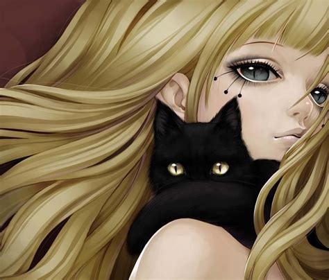 Anime Black Cat Girl Named Shadow A Guide To The Character And Series Animenews