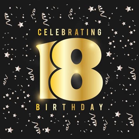 Geburtstag individuell gestalten hochwertig drucken schnell liefern lassen. Bilder - 18 Geburtstag | Gratis Vektoren, Fotos und PSDs