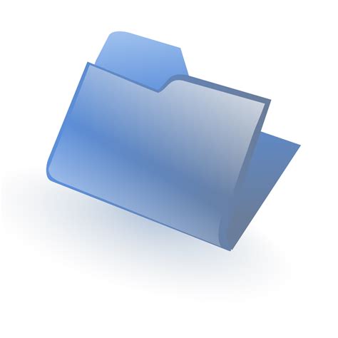 Onlinelabels Clip Art Closed Folder