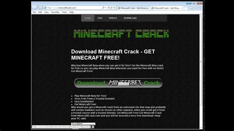 Minecraft Crack With Password YouTube