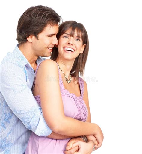 Young Happy Couple In Love Stock Image Image Of Natural 8119679