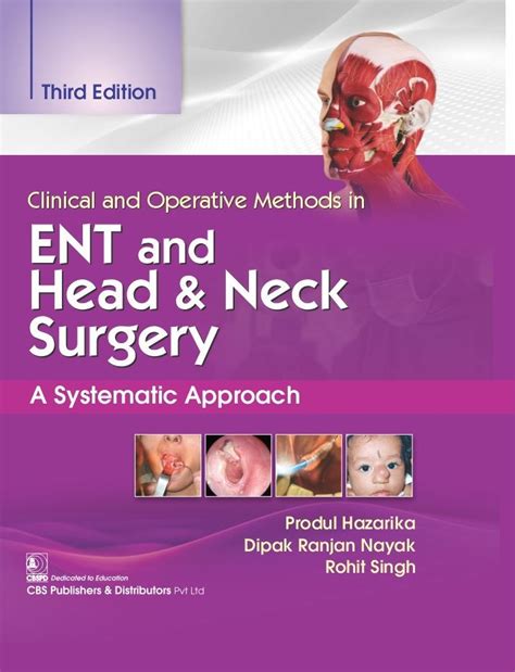 Buy Online Latest Edition Of Clinical And Operative Methods In Ent And