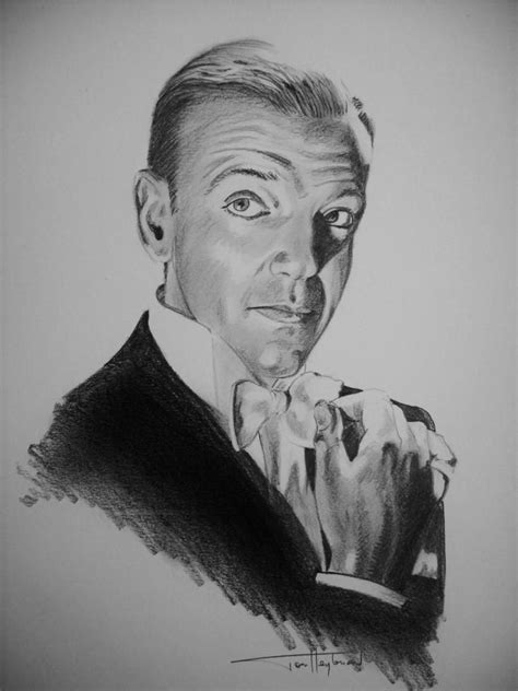 Stars Portraits Portrait Of Fred Astaire By Tom Heyburn Fred