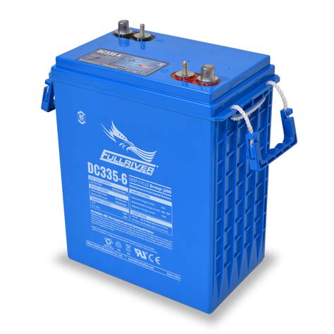 Fullriver Dc335 6 Deep Cycle Agm Battery Free Shipping Battery Guys