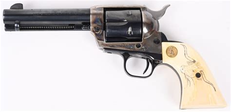 At Auction Colt Saa Army 44 Revolver 3rd Gen Ivories