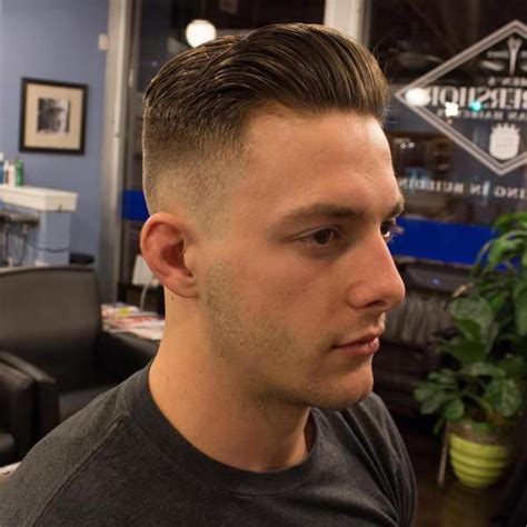 With the #4 size, you can start to get a brush or crew cut, which are similar to a buzz cut but include a skin fade on the sides and longer hair on top. Pin on barbershops