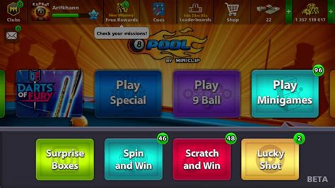 We can't pick just one & will be choosing five for you to vote for your favorite! 8 Ball Pool Lucky Shot Version Update APK Download