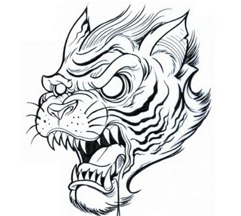 Pin By Tattookr3w Tattookrew On References Tiger Head Tattoo