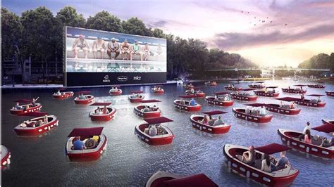 floating cinema equipped with social distancing boats coming to los angeles