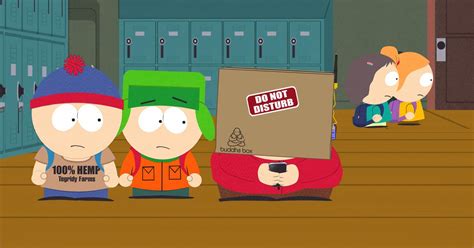 Join stan, kyle, cartman, kenny as they deal the vaping epidemic, cartman's anxiety disorder, and the fact that they didn't take the threat of manbearpig cereal enough the first time around. South Park Recap, Season 22, Episode 8: 'Buddha Box'