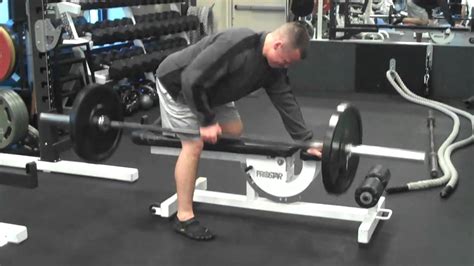 One Arm Barbell Rows Youtube