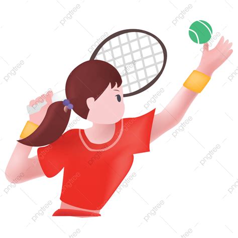 Play Badminton Clipart Transparent Background Cartoon Boy Playing
