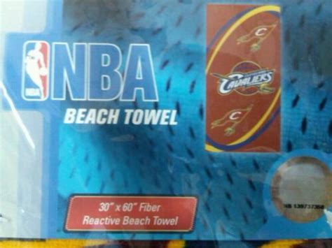 Nba Beach Towel Cleveland Cavaliers Ebay