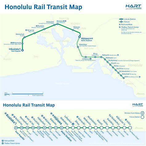 Honolulu Rail Transit Transit Maps By Calurbanist