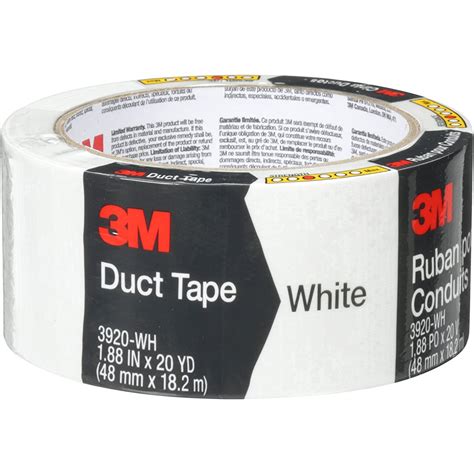 3m 3920 General Purpose Duct Tape White 48 Mm X 182 M Grand And Toy