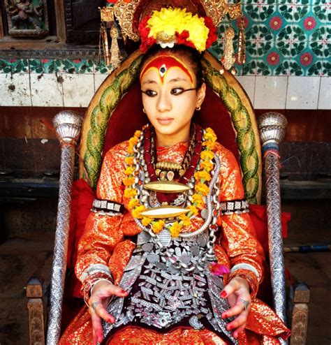 Nepals Living Goddess Who Still Has To Do Homework Bbc News