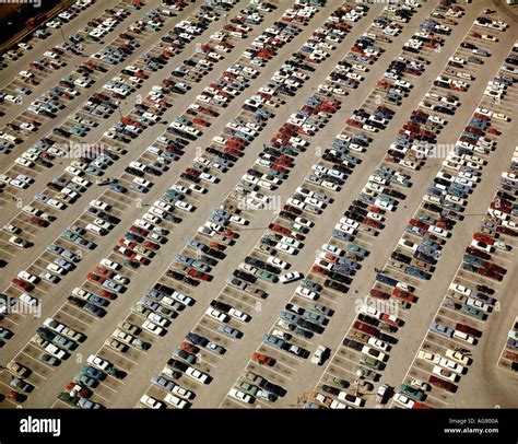 Parking Lot Aerial View