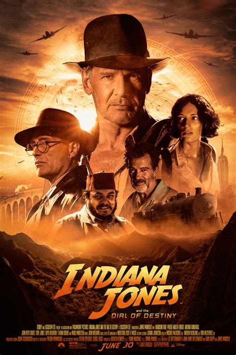 Indiana Jones And The Dial Of Destiny Poster Twitter