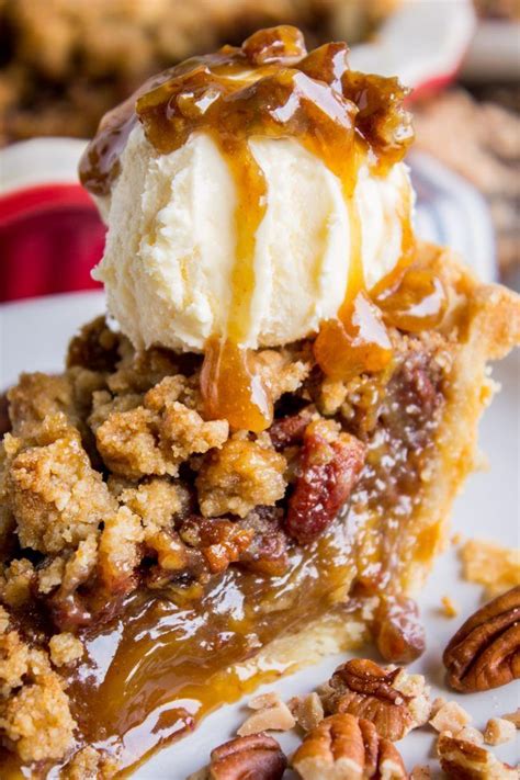 Pecan Pie Recipe With Buttery Streusel Topping From The Food Charlatan