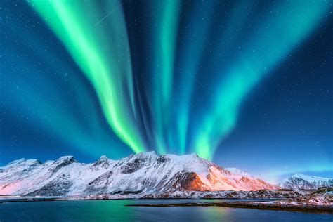 Aurora Borealis Lofoten Islands Norway Aurora Cant Stop Trippin