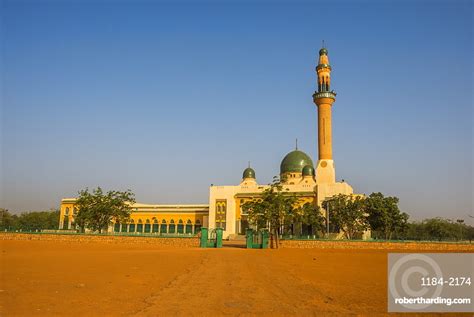 Grand Mosque Of Niamey Built Stock Photo
