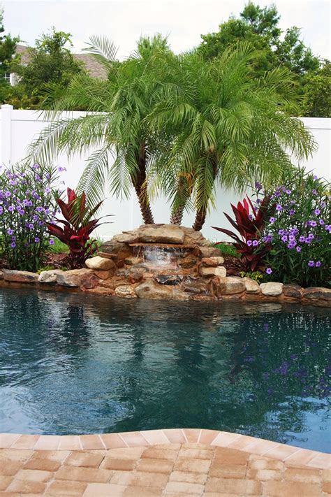 Pin By Sunny Niles On Home Backyard Pool Landscaping Tropical Pool