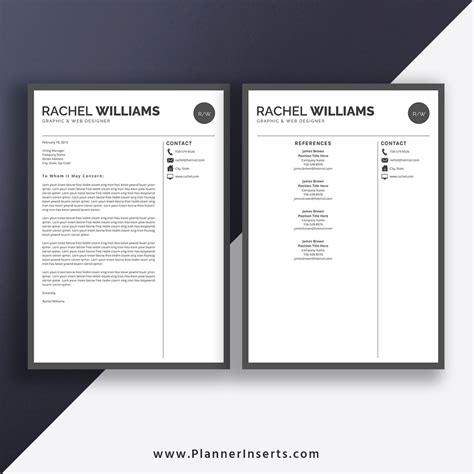 As such there is a huge demand for town planners. Professional CV Template, Editable CV Layout Design, Cover ...